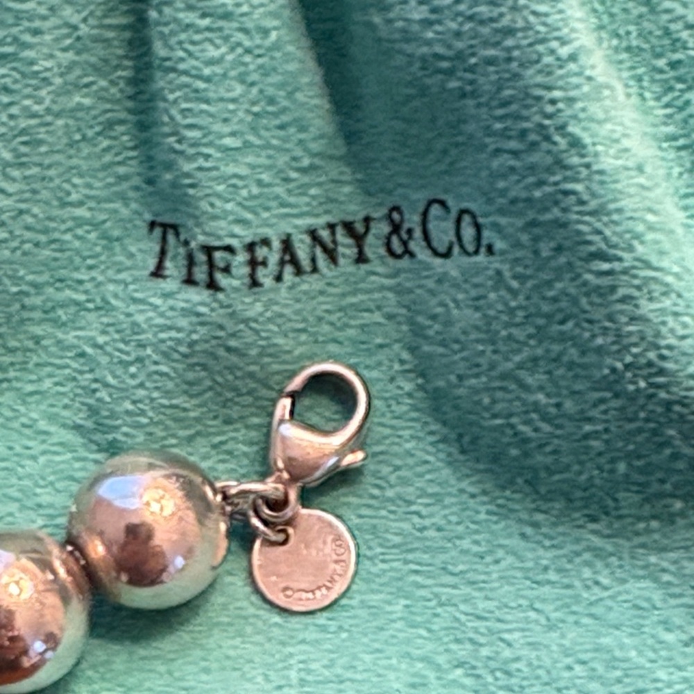 Tiffany & Co. Classic Silver Ball Bracelet - Picture 2 of 5